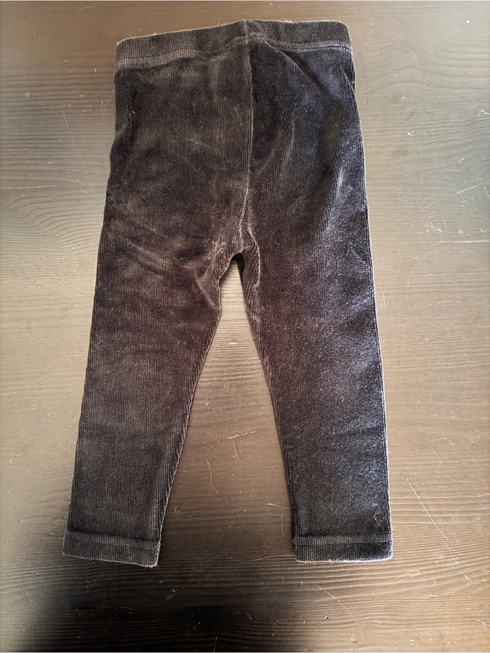 Hanna Andersson Black velvet Kids Leggings